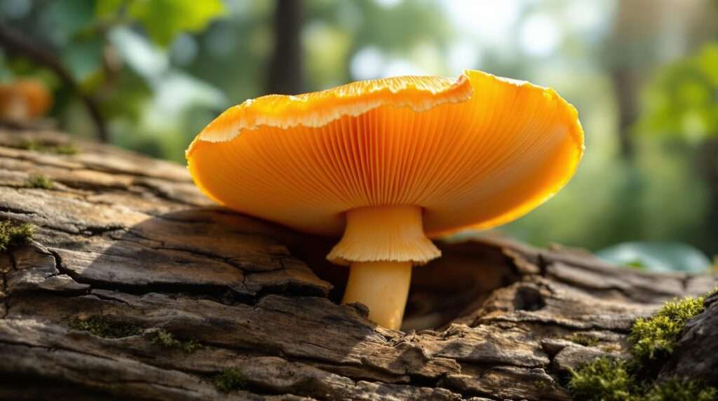 découvrez les caractéristiques du champignon orange qui pousse sur le bois mort, son habitat naturel, son rôle dans l'écosystème forestier, et comment l'identifier facilement.