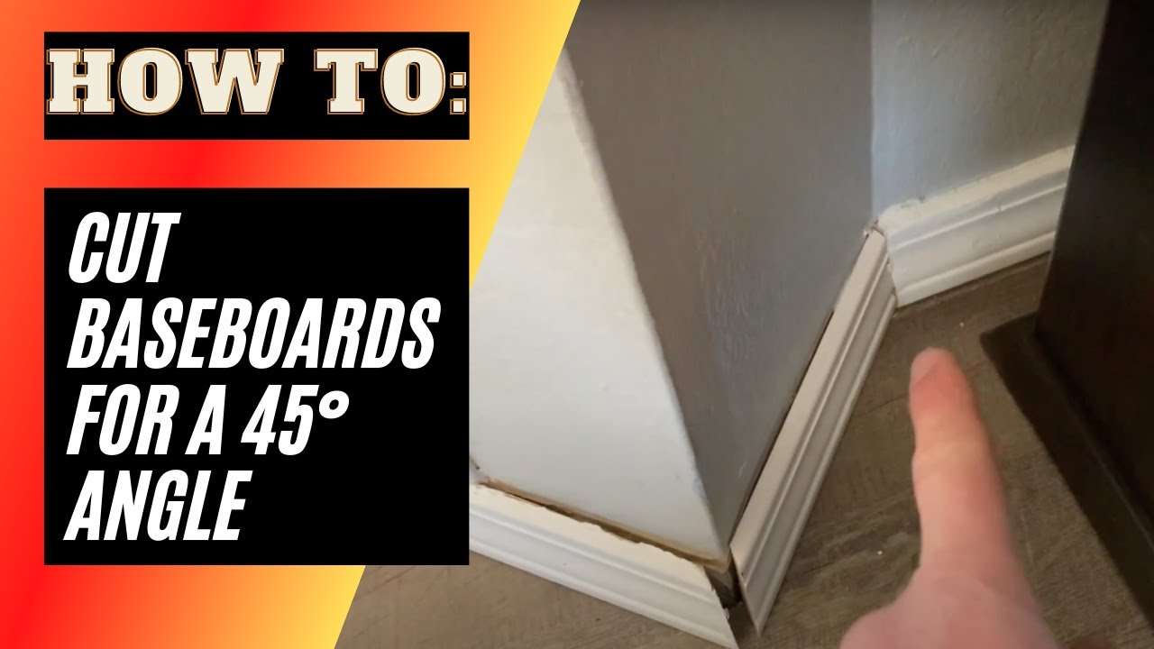 découvrez comment couper une plinthe à un angle de 45 degrés avec précision pour des finitions parfaites dans vos projets de décoration intérieure.