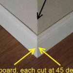 Comment couper une plinthe en angle 45° facilement