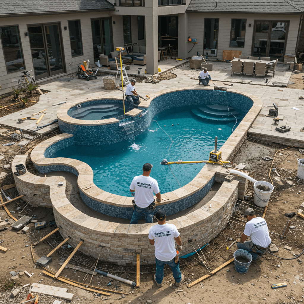 expert en construction de piscines sur mesure, nous créons des espaces aquatiques uniques et adaptés à vos envies. contactez notre équipe de pool builders professionnels pour un projet clé en main.
