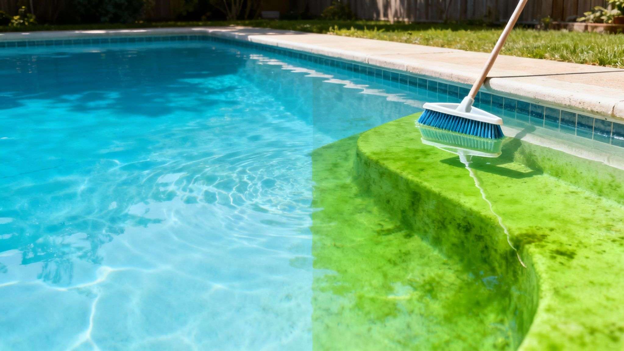 découvrez les causes courantes de l'eau verte dans votre piscine et comment y remédier efficacement pour retrouver une eau claire et saine.